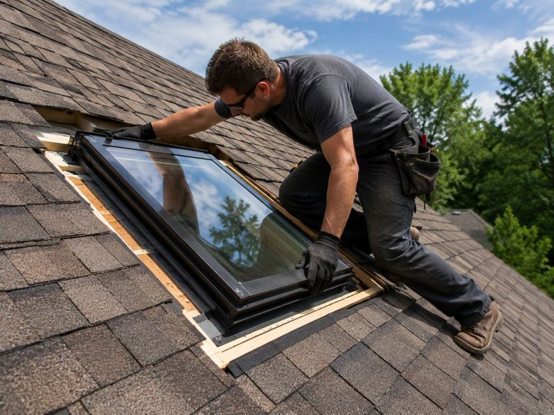 Glass Skylight Replacement in Gig Harbor, WA